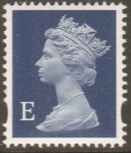 SG1669 "E" Europe Rate NVI Machin Stamp Questa