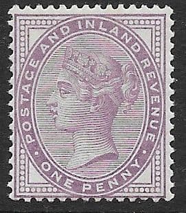 SG170 Lilac 14 Dots Unmounted Mint (Queen Victoria Surface Printed Stamps)