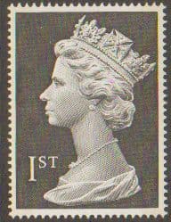 SG2078 1st Class Large Format Grey NVI Machin Stamp Gummed Enschede
