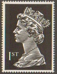 SG2079 1st Class Large Format Black NVI Machin Stamp Gummed Harrison