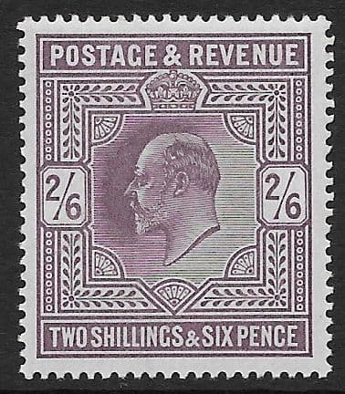 SG260 2s6d Lilac DLR Ordinary Paper Unmounted Mint (Stock E70009) SEE FULL DESCRIPTION