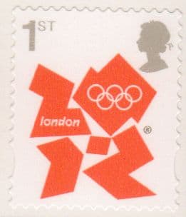 SG3251 1st Class Olympic Definitive Stamp Self Adhesive Walsall Print
