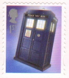 SG3449 2013 Dr Who Tardis Self Adhesive Stamp
