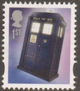 SG3452 2013 Dr Who Tardis Gummed Stamp