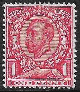 SG350a No Cross On Crown 1d Scarlet Type II Multi Cypher Watermark Unmounted Mint