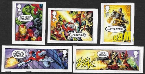 SG4195-4199 2019 Marvel  2nd Issue set of 5
