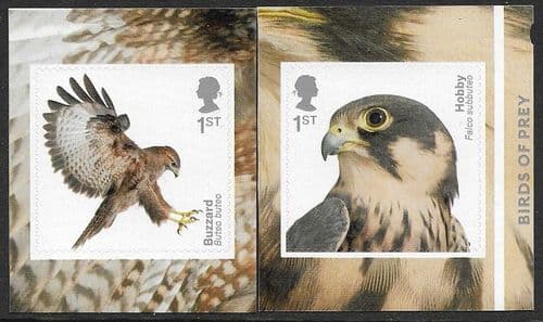SG4210-4211 2019 Birds of Prey Self Adhesive Stamp Set