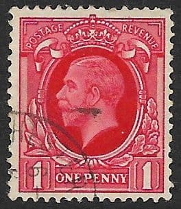 SG440 1d Scarlet 1934  Photogravure Used   ( King George V  Stamps)