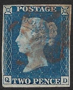 SG5 1840 2d Blue Plate 1 Q-D 4 Margins