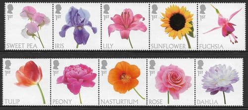 SG5000-5009 2023 Flowers Stamp Set