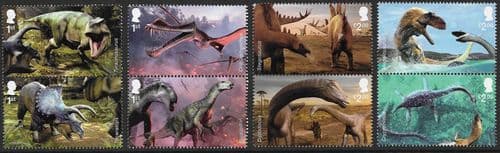 SG5138-5145 2024 Dinosaurs Stamp Set