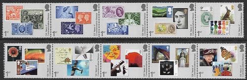 SG5147-5156 2024 100 Years of Commemorative Stamps Set