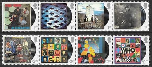 SG5230-5237 2024 The Who Stamp Set