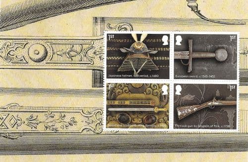 SG5279a 2025 Royal Armouries (2nd Issue) Booklet Pane