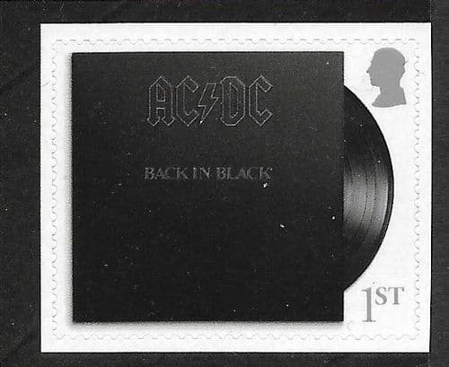 SG5292 2025 AC/DC Self Adhesive Stamp from CS2 Commemorative Booklet