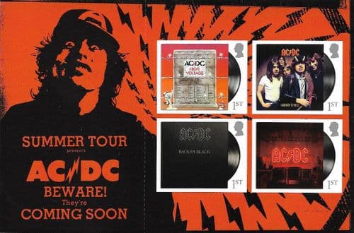 SG5293a 2025 AC/DC (2nd Issue) Booklet Pane