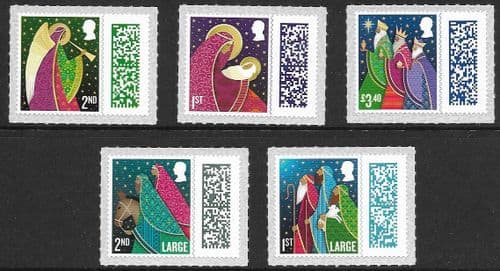 SG5402-5406 2025 Christmas Stamp Set