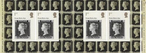 SG5417a 2025 Stamps of Queen Victoria Booklet Pane from CS3 Commemorative Booklet