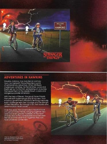 SG5433a + SG5435a 2026 Stranger Things (2nd Issue) Booklet Panes