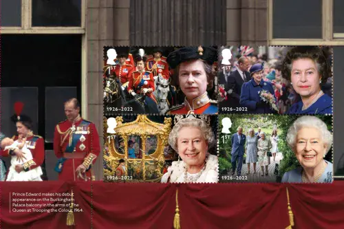 SG5479a 2026 Centenary of the Birth of Queen Elizabeth II Booklet Pane 4 (CY15)