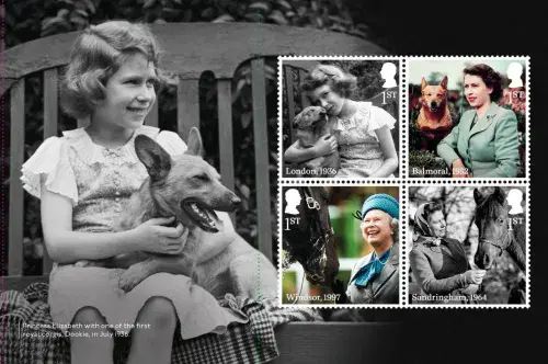SG5487a 2026 Centenary of the Birth of Queen Elizabeth II Booklet Pane 3 (CY15)