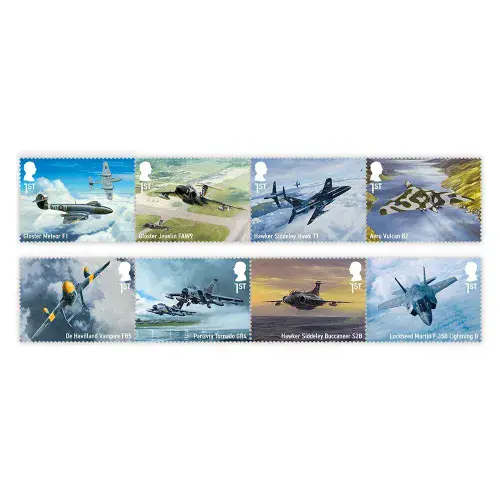 SG5520-5527 2026 Military Jet Aircraft Stamp Set