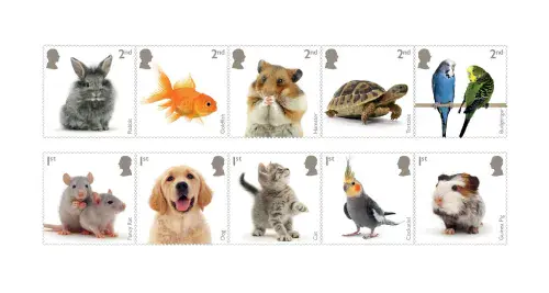 SG5529-5538 2026 Pets Stamp Set