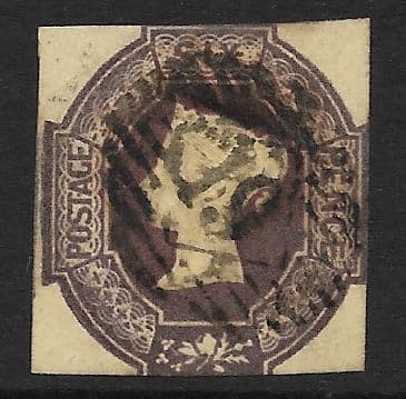 SG59 6d Dull Lilac Queen Victoria Embossed Stamp (Stock 59003)