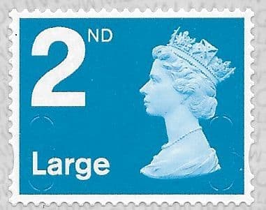 U3031 Security Machin Stamp 2nd Large Source Code B Date Code 21