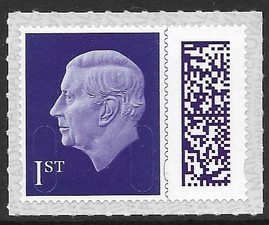 Code Code Code Postage Stamp V5001 23 1st Class Small Barcoded Stamp MAIL M23L No Source Code Date ...