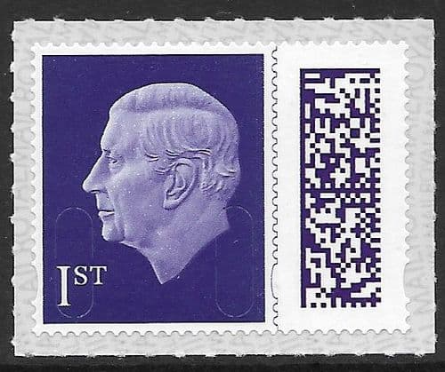 V5001 (23) 1st Class Small Barcoded Stamp MAIL M23L (No Source Code, Date Code 23)