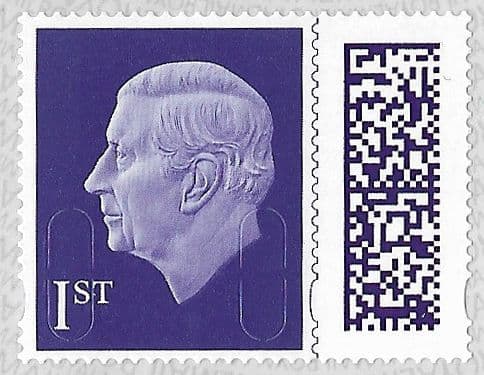 V5016 (23) 1st Class Small Barcoded Stamp MBIL M23L (Source Code B, Date Code 23)