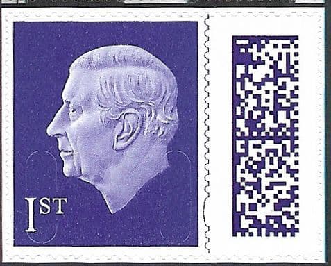 V5017 1st Class Small Barcoded Stamp MPIL M24L Source Code P Date Code ...