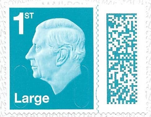 V5020 (23) 1st Class Large Barcoded Stamp MFIL M23L (Source Code F, Date Code 23)