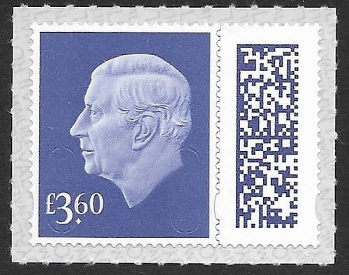 V5034 £3.60 Barcoded Stamp MAIL M26L (No Source Code, Date Code 26)