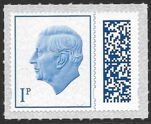 V5100 1p Barcoded Stamp MAIL M23L (No Source Code, Date Code 23)