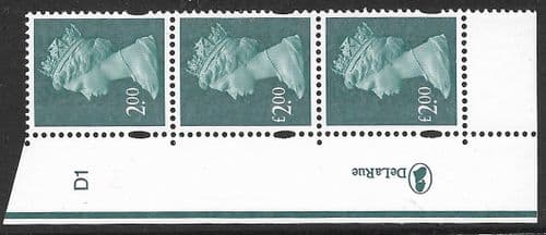 Y1747a Error Missing £ Sign In Cylinder Strip of 3