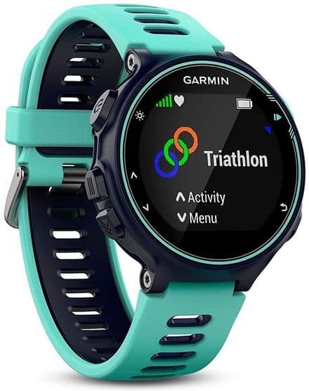 Garmin Forerunner 735XT GPS Multisport and Running Watch - Midnight Blue/Frost Blue