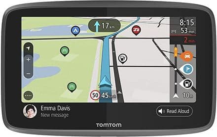 TomTom Campervan and Caravan Sat Nav GO Camper with Campervan and Caravan POIs, Updates via Wi-Fi, L