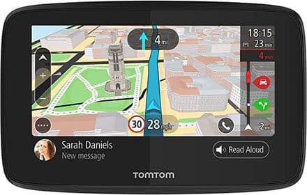 TomTom Car Sat Nav GO 5200, 5 Inch with Handsfree Calling, Siri, Google Now, Updates via WiFi