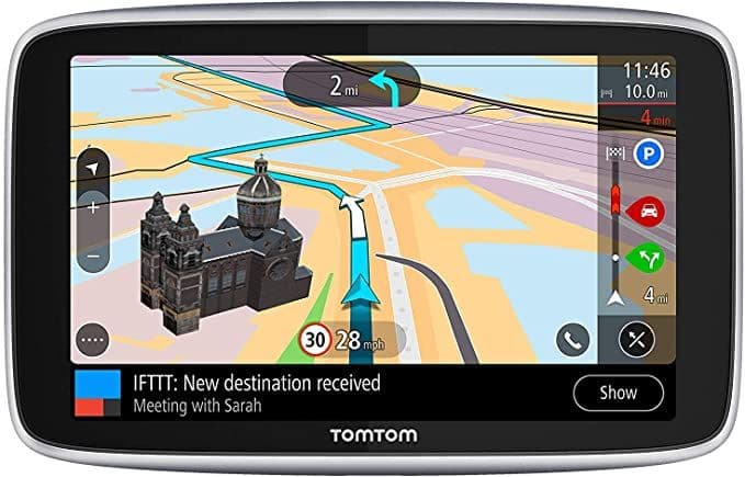 TomTom Car Sat Nav GO Premium 6 Inch with Updates via Wi-Fi, Traffic and Speedcam Warnings via SIM C
