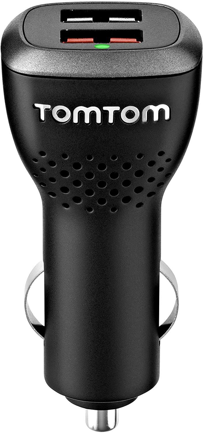 TomTom High Speed Dual Car Charger for All TomTom Sat Navs (TomTom GO, Start, Via, GO Basic, Rider