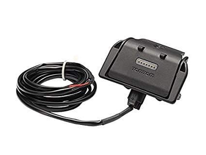 TomTom Replacement Sat Nav Holder with Charger Cable for Rider Europe v4