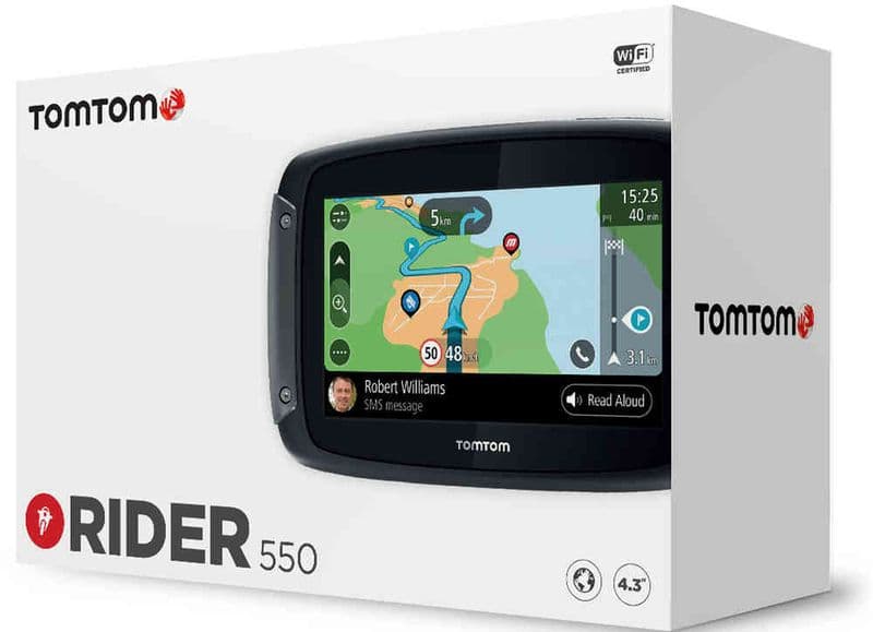 TOMTOM RIDER 550 Motorbike GPS Satnav