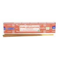 12 Packs of Pure Relaxation Incense Sticks by Satya