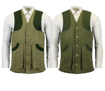 Ashford Tweed Gilet for Men – XS to 3XL by Game