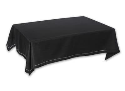 Black Sienna Polyester Tablecloth – by Blue Canyon