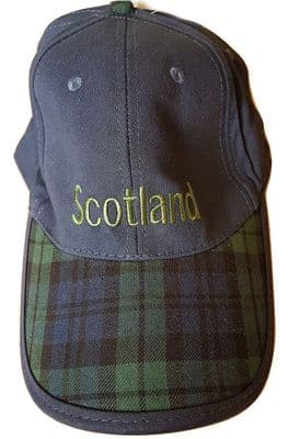 Black Watch Tartan Baseball Cap – Scotland by A Gift from Scotland