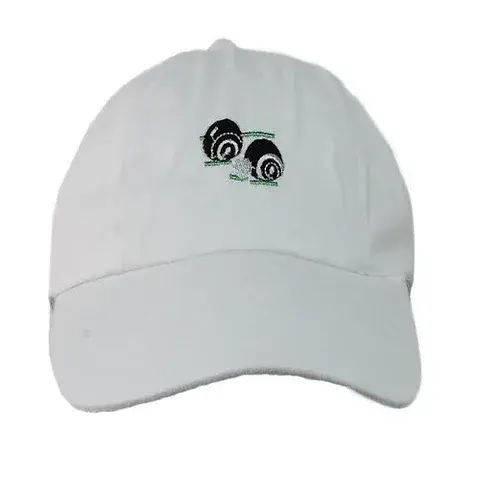 Premium Bowls Logo Baseball Cap – White Cap