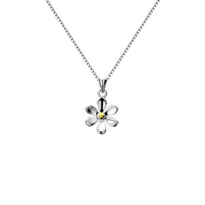 Daisy & Brass 925 Sterling Silver Necklace Pendant - Origins
